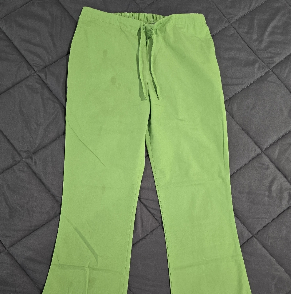 Cherokee Women's Straight Leg Pants - Bright Green